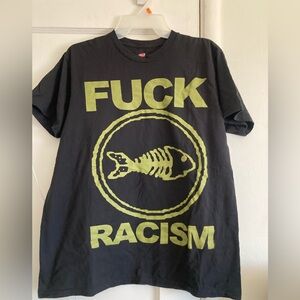 Hanes Black and Gold Graphic Tee